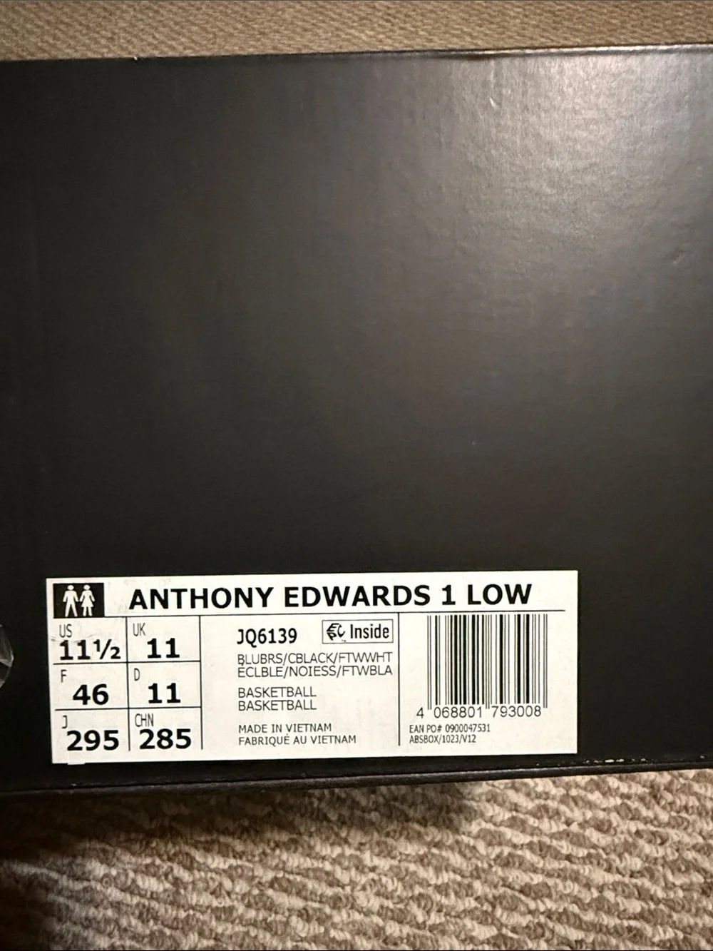 Adidas AE 1 lows Nicks Gift